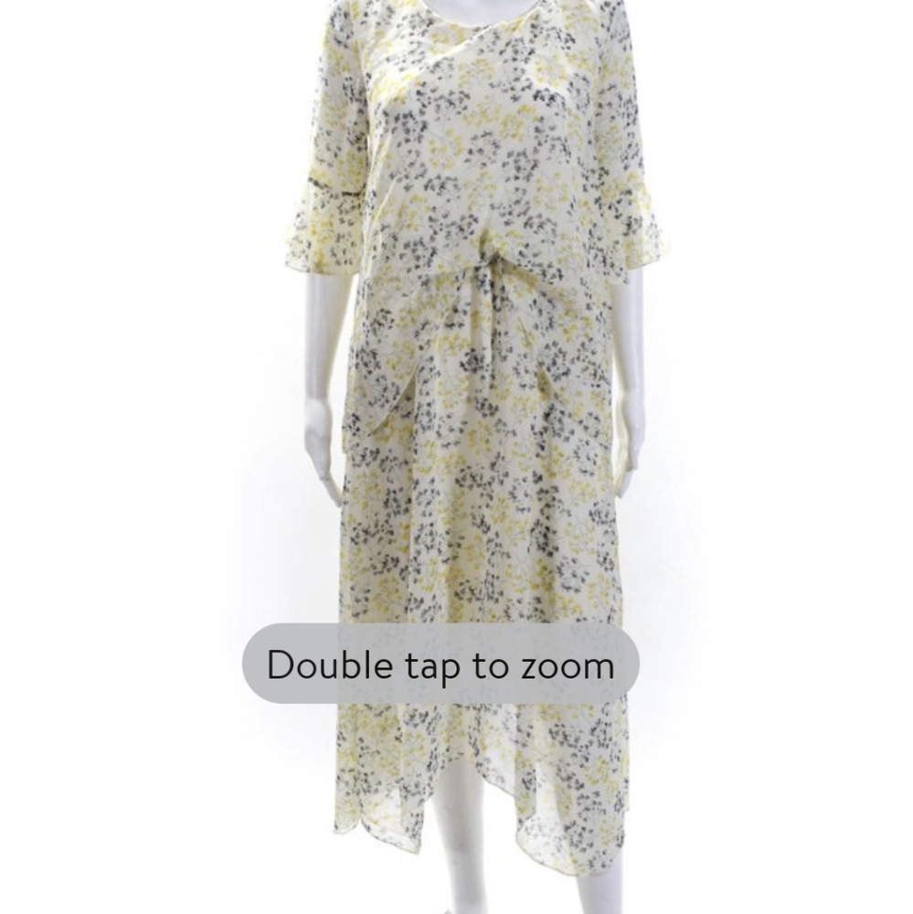 Patrizia Luca Flowy Spring Dress